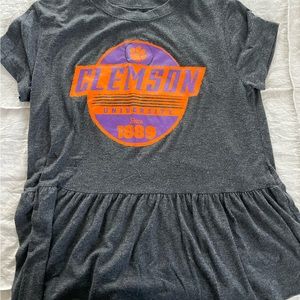 Women’s Clemson Flare waste t-shirt
